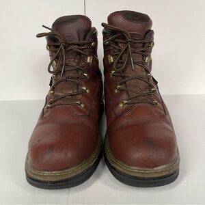 Wolverine waterproof size 11 Men's Brown Leather Boots